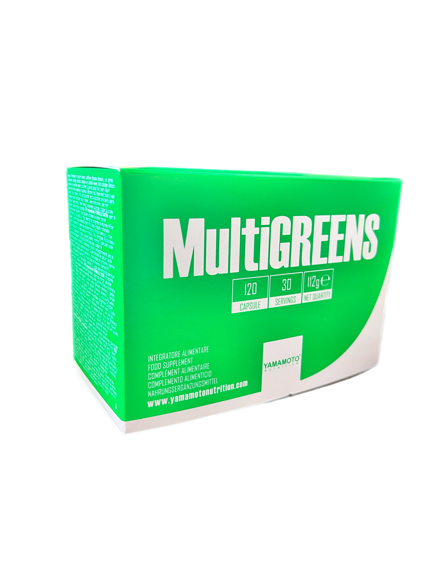 YAMAMOTO Nutrition MultiGREENS vitaminai, 120 kaps.