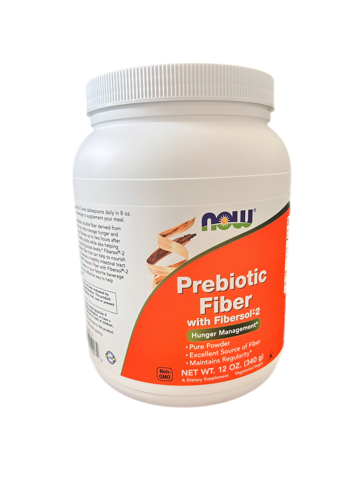 Now foods prebiotinės skaidulos su Fibersol-2, 340g.